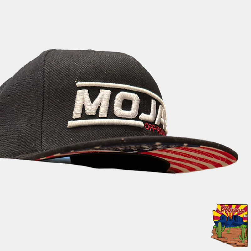 Load image into Gallery viewer, Mojab snap-back Cap - American Flag edition
