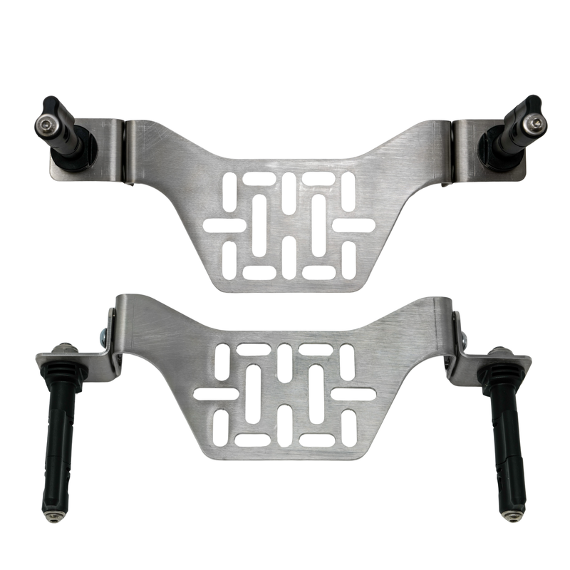 Load image into Gallery viewer, Overland Kitted Stealth Folding MAXTRAX® Roof Rack Mount
