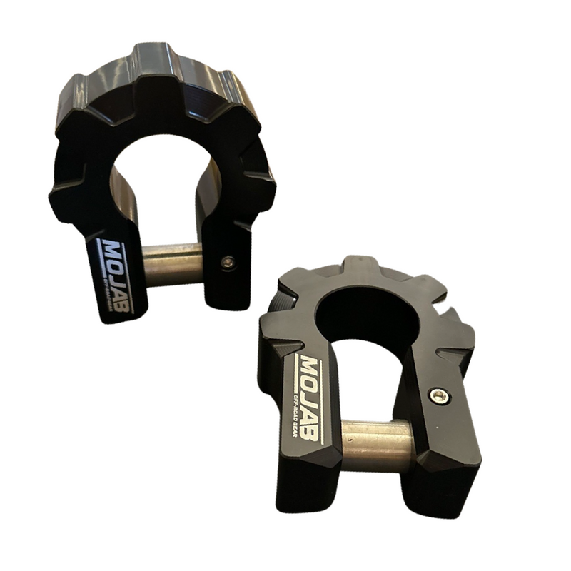Load image into Gallery viewer, 3/4&#39;&#39; Extreme duty Aluminum D-Shackle set (9T) (LIFETIME WARRANTY*)
