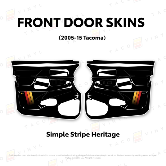 2005-15 Tacoma Door Skins