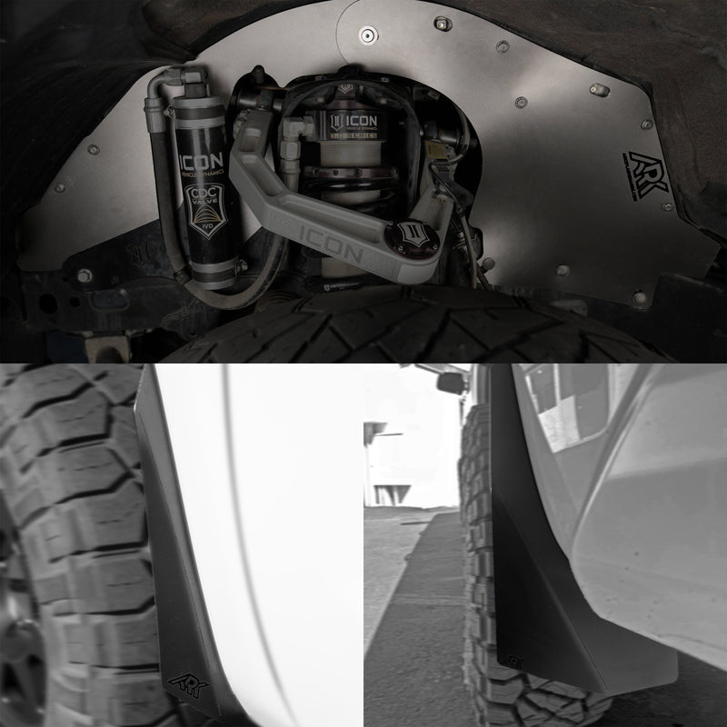 Load image into Gallery viewer, 2007-2021 Toyota Tundra TriXpoly Splash Guards &amp; Mudflap Micros
