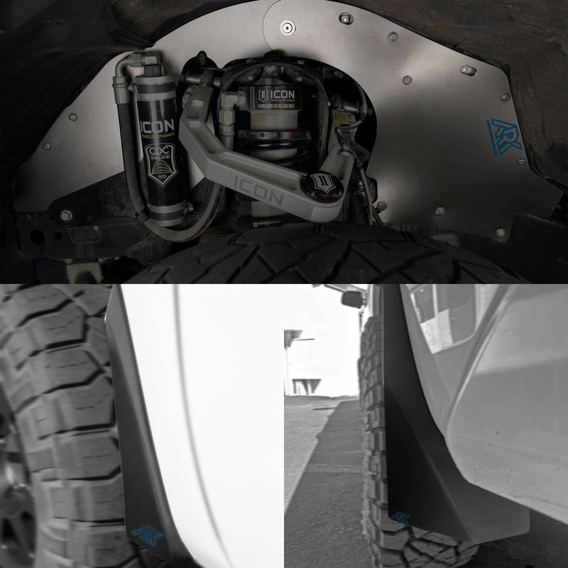 Load image into Gallery viewer, 2007-2021 Toyota Tundra TriXpoly Splash Guards &amp; Mudflap Micros
