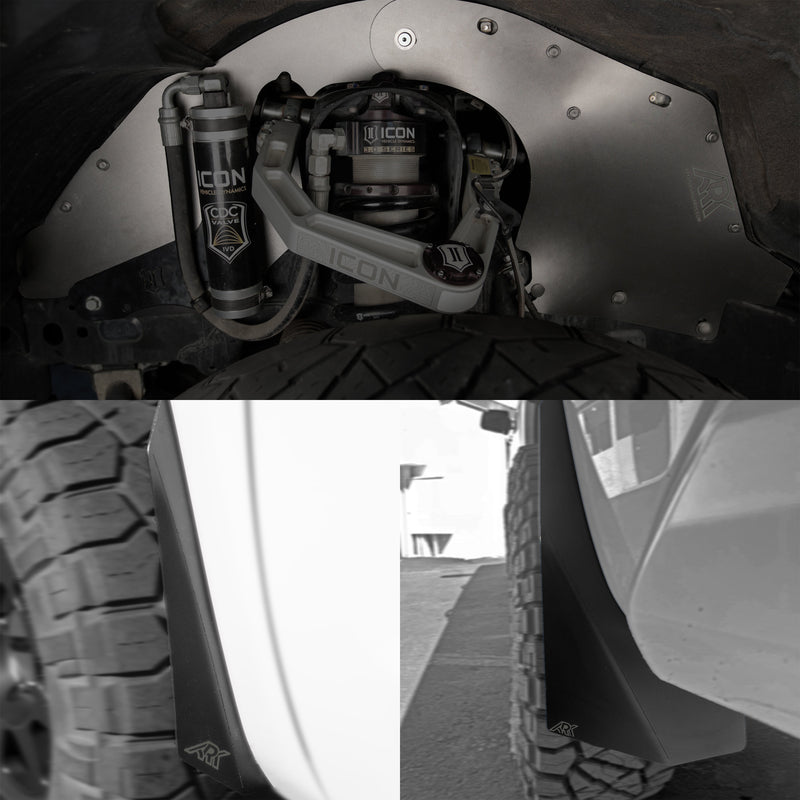 Load image into Gallery viewer, 2007-2021 Toyota Tundra TriXpoly Splash Guards &amp; Mudflap Micros
