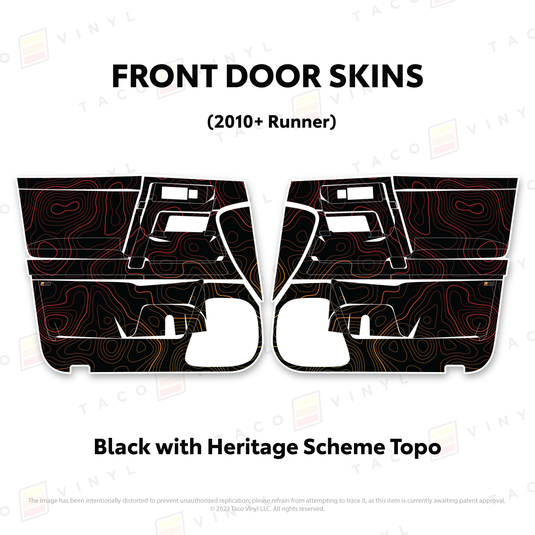 2010-24 4Runner Door Skins