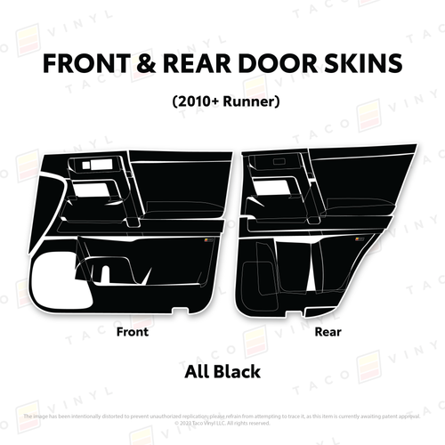 2010-24 4Runner Door Skins