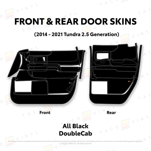 2014-21 Tundra Door Skins
