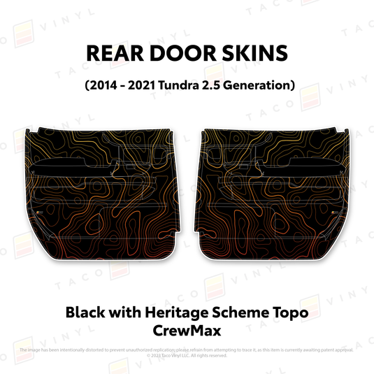2014-21 Tundra Door Skins