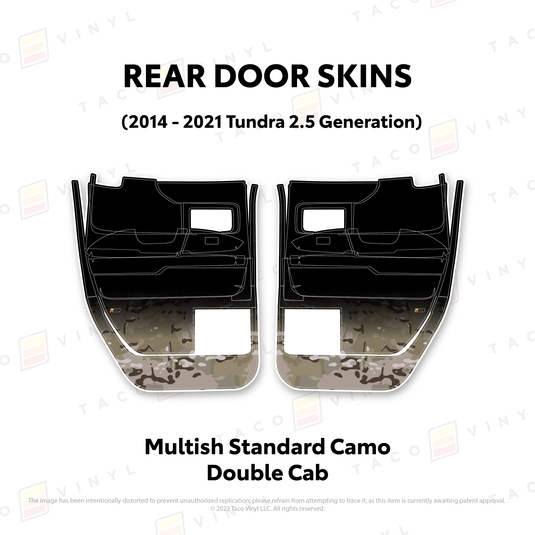 2014-21 Tundra Door Skins