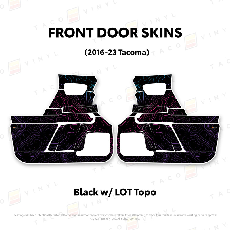 Load image into Gallery viewer, 2016-23 Tacoma Door Skins
