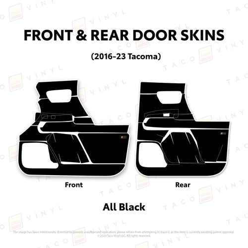 2016-23 Tacoma Door Skins
