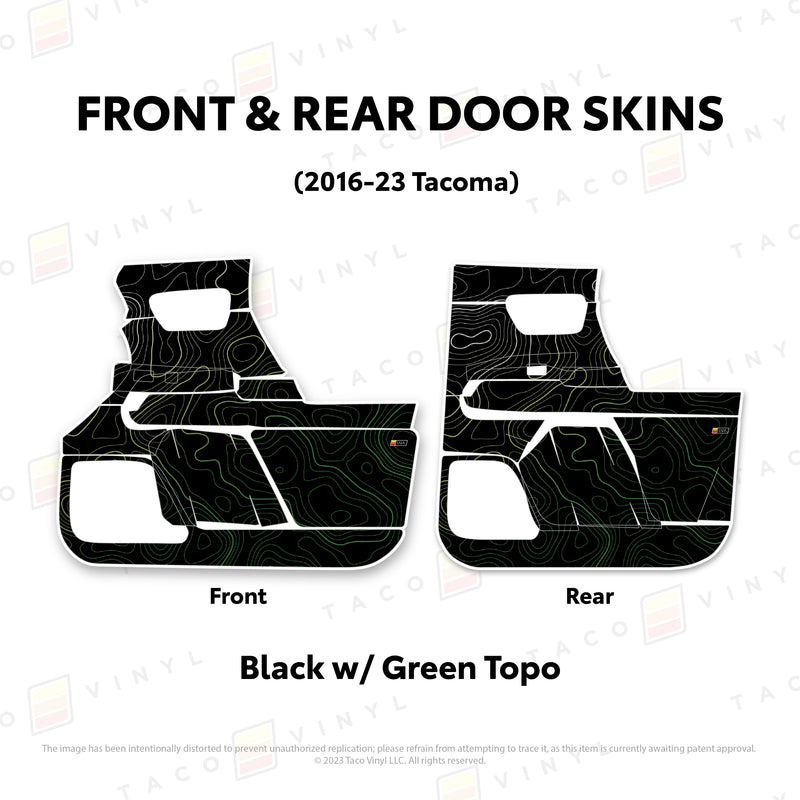 Load image into Gallery viewer, 2016-23 Tacoma Door Skins
