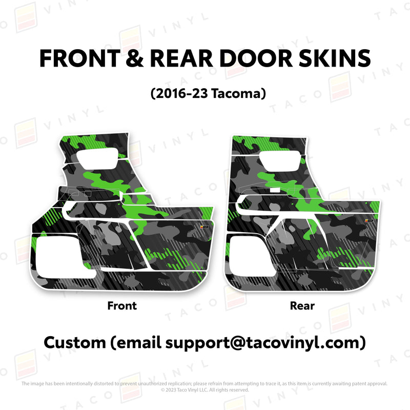 Load image into Gallery viewer, 2016-23 Tacoma Door Skins

