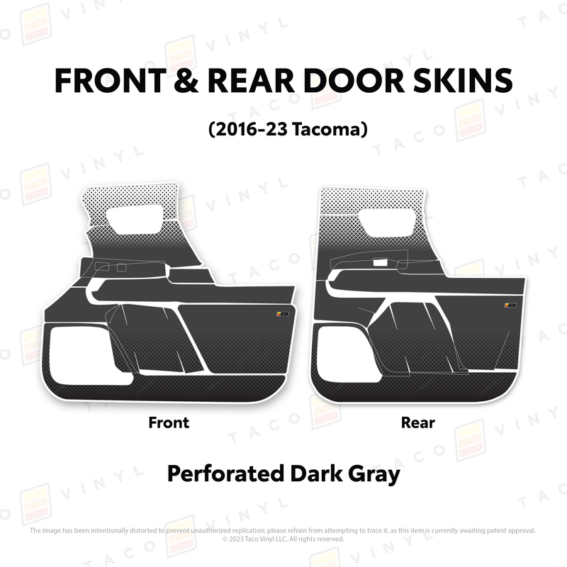 Load image into Gallery viewer, 2016-23 Tacoma Door Skins
