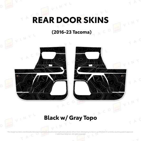 2016-23 Tacoma Door Skins