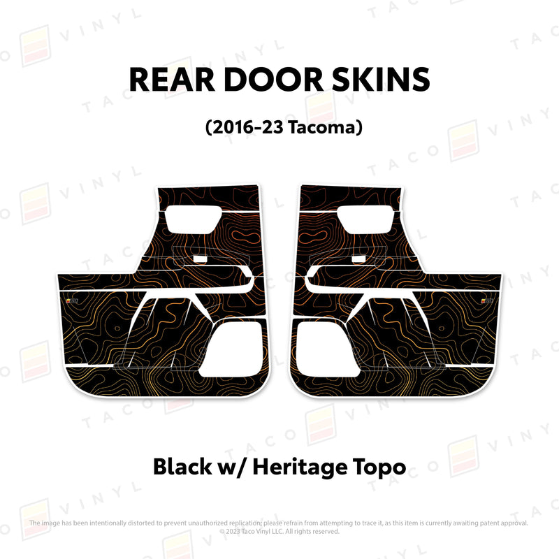 Load image into Gallery viewer, 2016-23 Tacoma Door Skins
