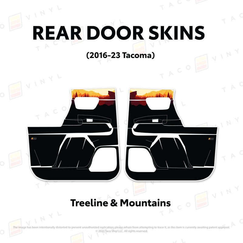 Load image into Gallery viewer, 2016-23 Tacoma Door Skins
