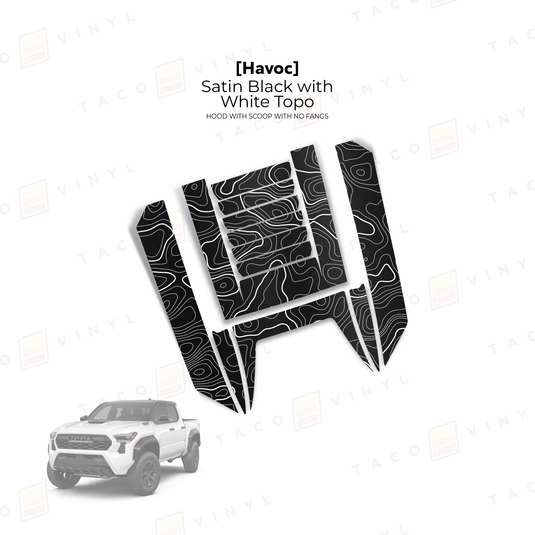 2024+ Tacoma Havoc Hood Scoop Stamp (W/ No Fangs)