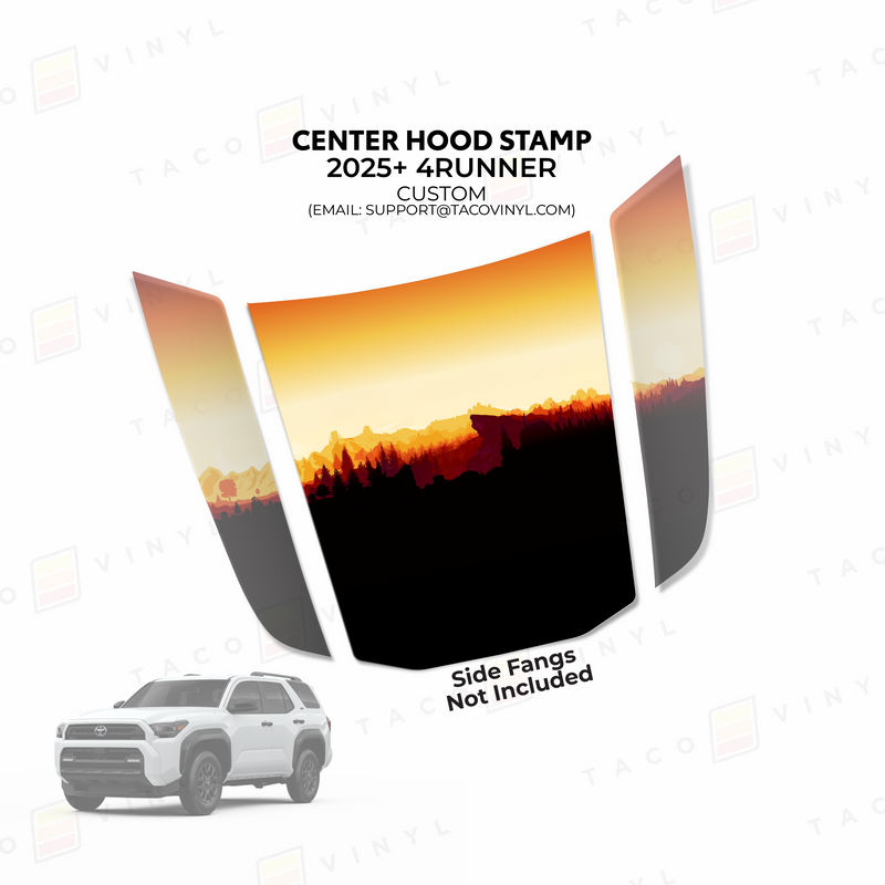 Load image into Gallery viewer, 2025+ 4Runner Apex Center Hood Stamp

