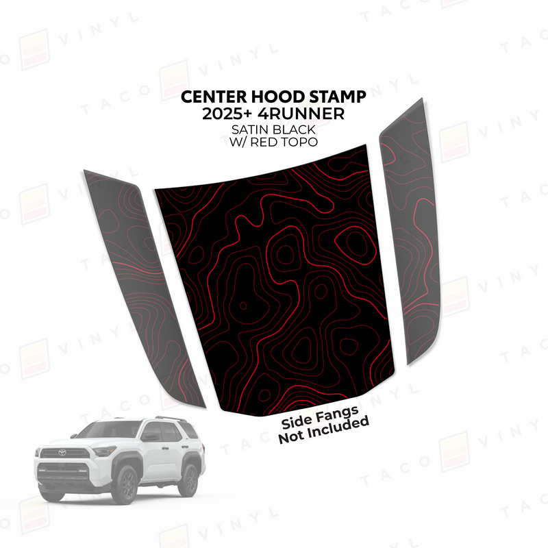 Load image into Gallery viewer, 2025+ 4Runner Apex Center Hood Stamp
