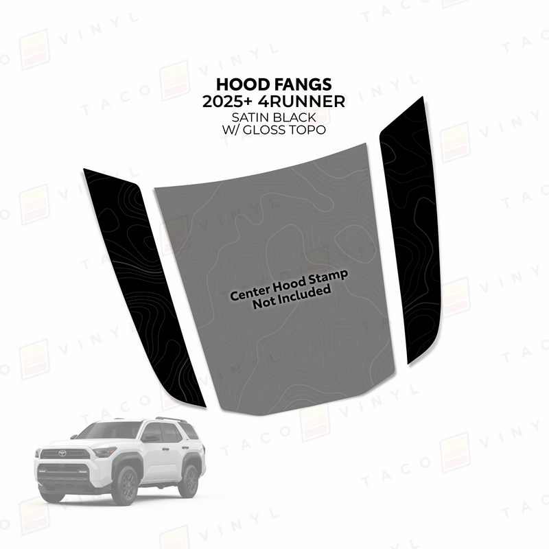 Load image into Gallery viewer, 2025+ 4Runner Apex Hood Fangs
