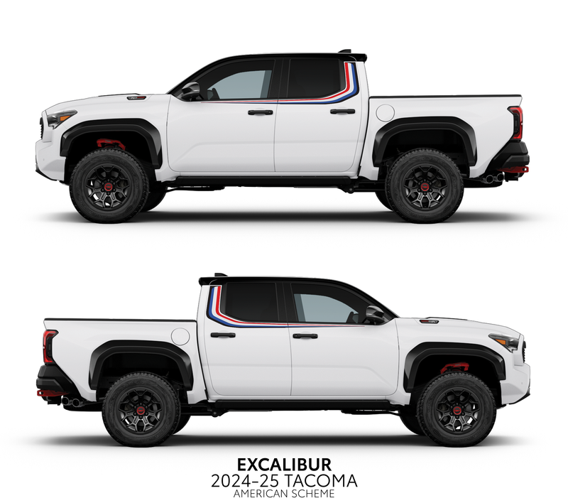 Load image into Gallery viewer, 2024+ Tacoma Excalibur Decal Kit
