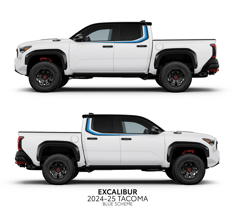 Load image into Gallery viewer, 2024+ Tacoma Excalibur Decal Kit
