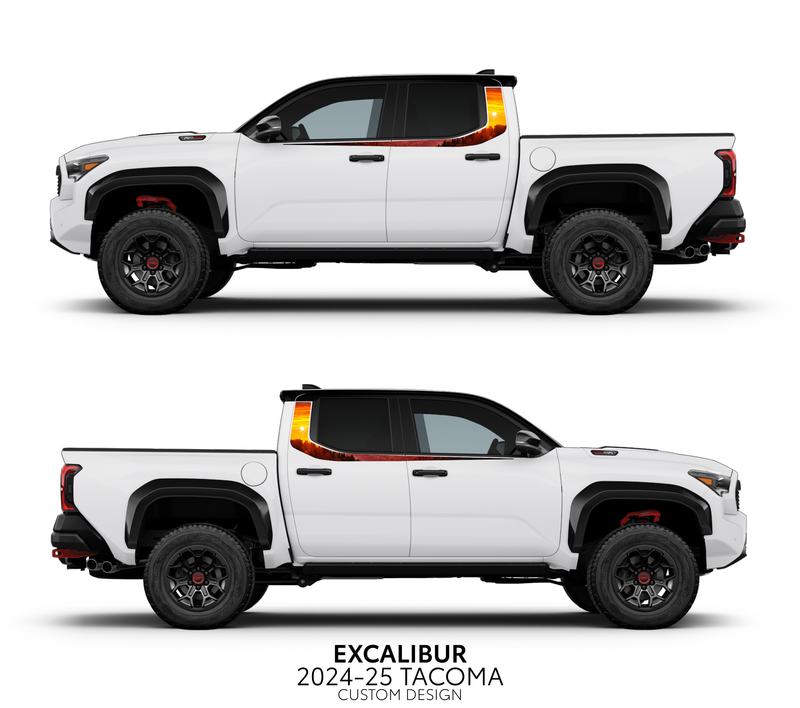 Load image into Gallery viewer, 2024+ Tacoma Excalibur Decal Kit
