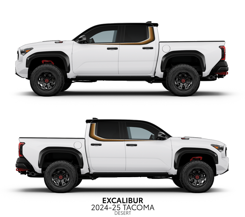 Load image into Gallery viewer, 2024+ Tacoma Excalibur Decal Kit
