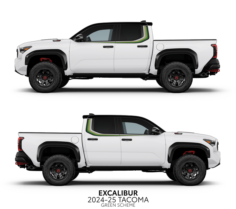 Load image into Gallery viewer, 2024+ Tacoma Excalibur Decal Kit
