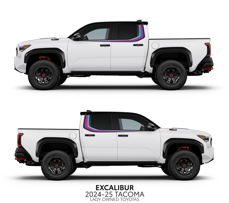 Load image into Gallery viewer, 2024+ Tacoma Excalibur Decal Kit
