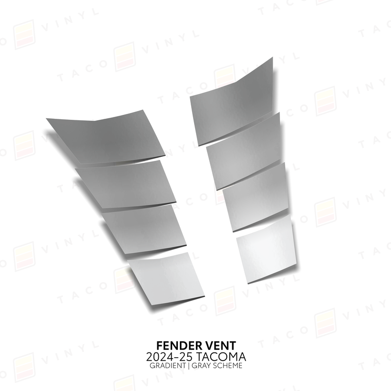 Load image into Gallery viewer, 2024+ Tacoma Gradient Fender Vents
