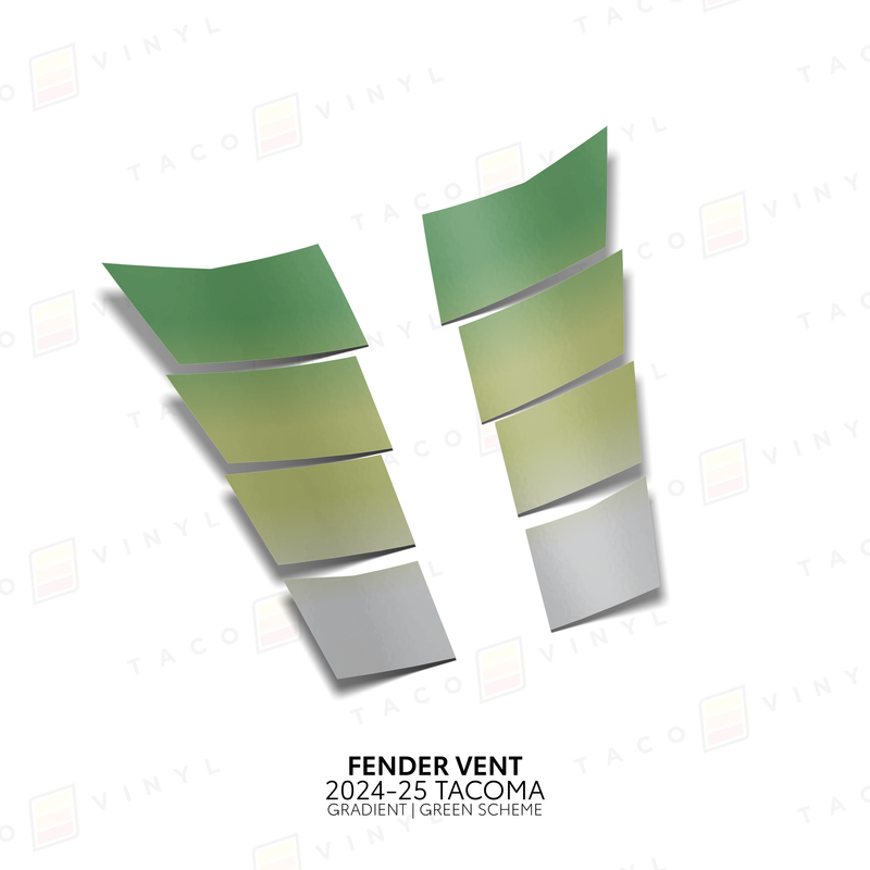 Load image into Gallery viewer, 2024+ Tacoma Gradient Fender Vents
