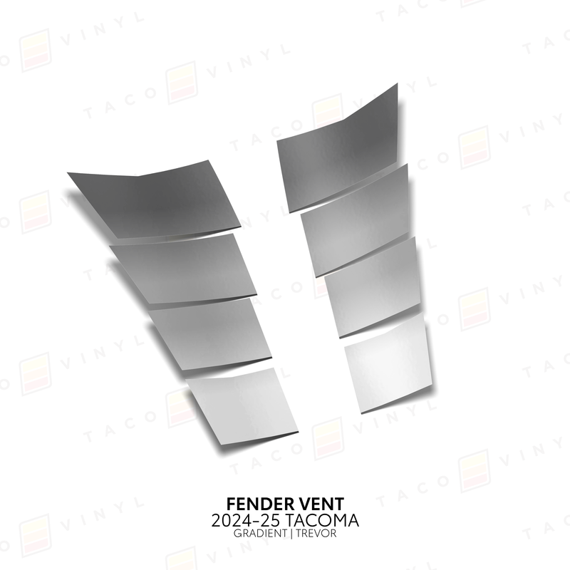 Load image into Gallery viewer, 2024+ Tacoma Gradient Fender Vents
