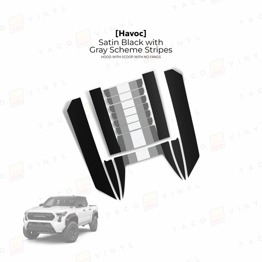 2024+ Tacoma Havoc Hood Scoop Stamp (W/ No Fangs)