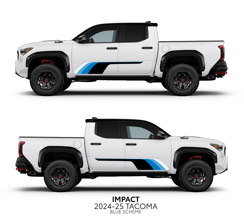 Load image into Gallery viewer, 2024+ Tacoma Impact Rocker Panel Decal Kit
