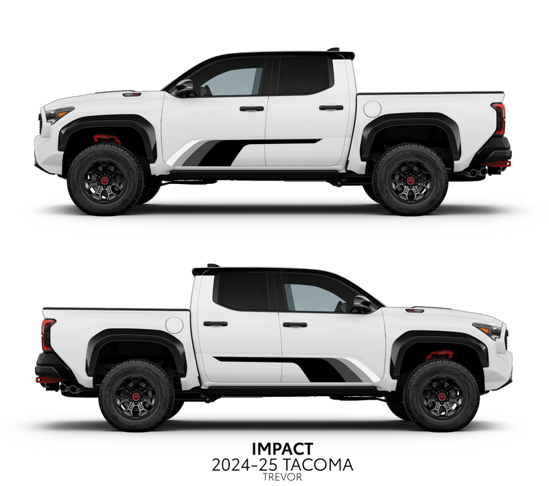 Load image into Gallery viewer, 2024+ Tacoma Impact Rocker Panel Decal Kit
