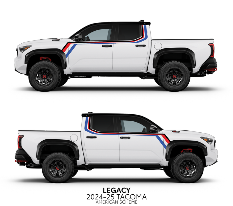 Load image into Gallery viewer, 2024+ Tacoma Legacy Decal Kit
