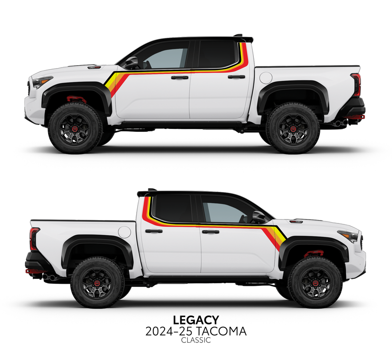 Load image into Gallery viewer, 2024+ Tacoma Legacy Decal Kit
