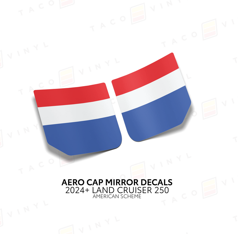 Load image into Gallery viewer, 2024+ Land Cruiser 250 Aero Cap Mirror Decals
