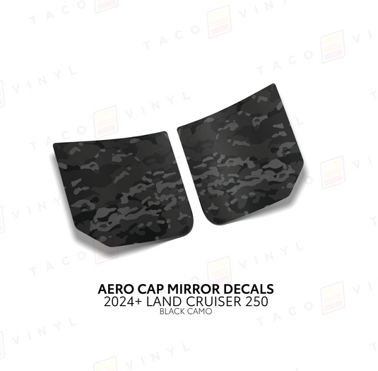 2024+ Land Cruiser 250 Aero Cap Mirror Decals