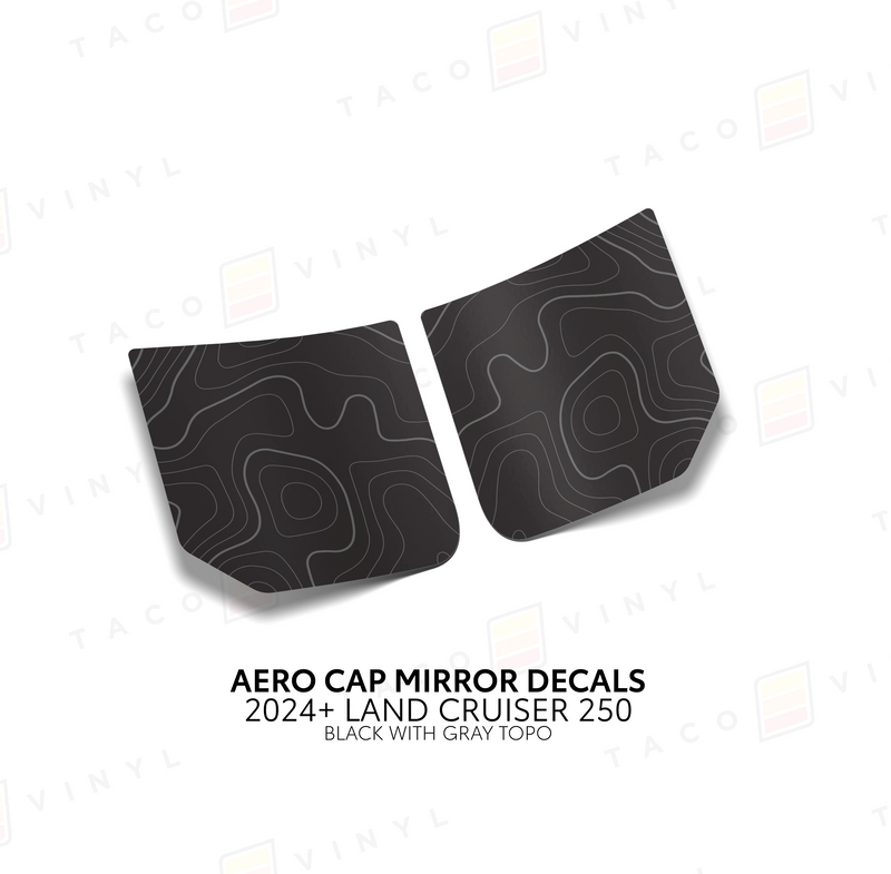 Load image into Gallery viewer, 2024+ Land Cruiser 250 Aero Cap Mirror Decals
