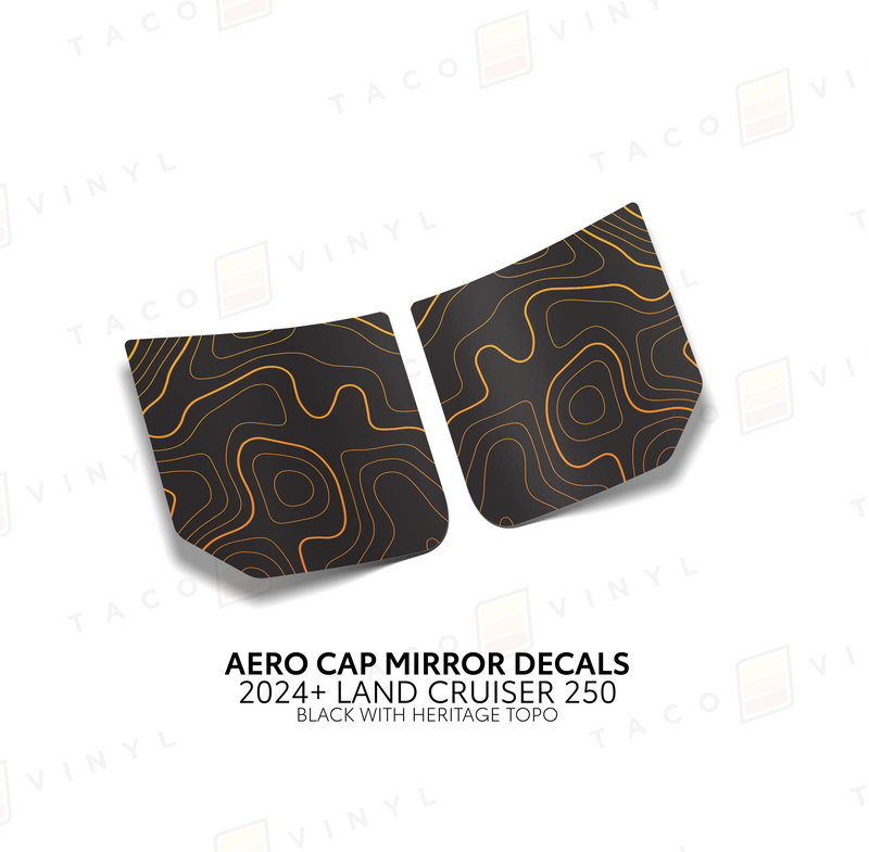 Load image into Gallery viewer, 2024+ Land Cruiser 250 Aero Cap Mirror Decals
