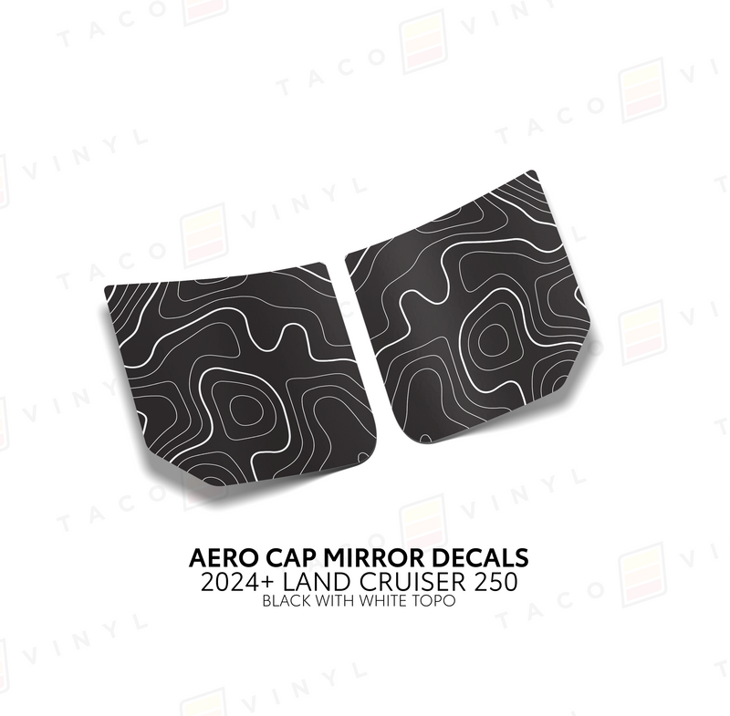 Load image into Gallery viewer, 2024+ Land Cruiser 250 Aero Cap Mirror Decals
