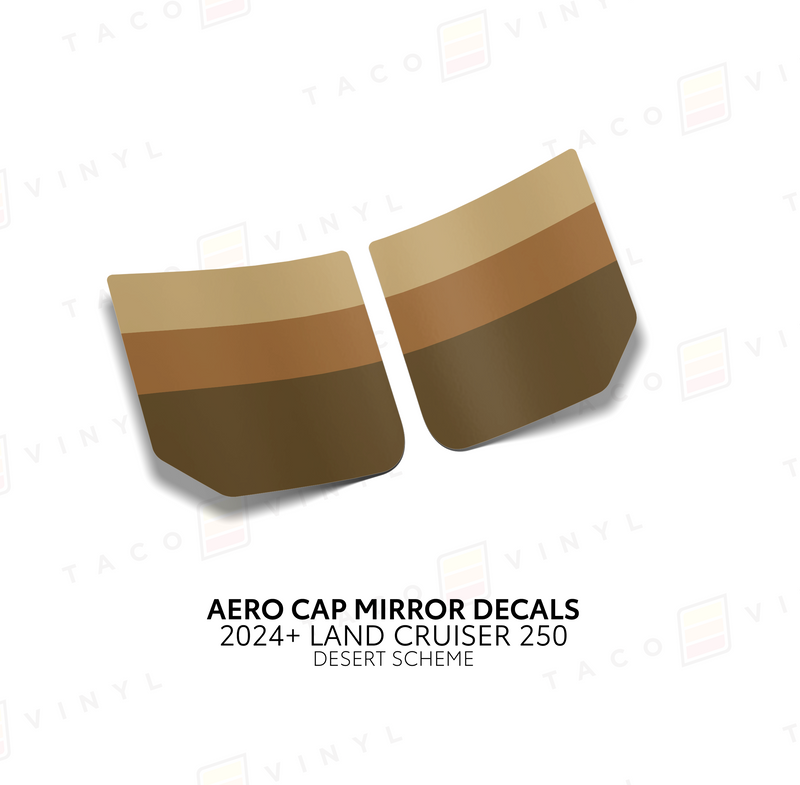Load image into Gallery viewer, 2024+ Land Cruiser 250 Aero Cap Mirror Decals
