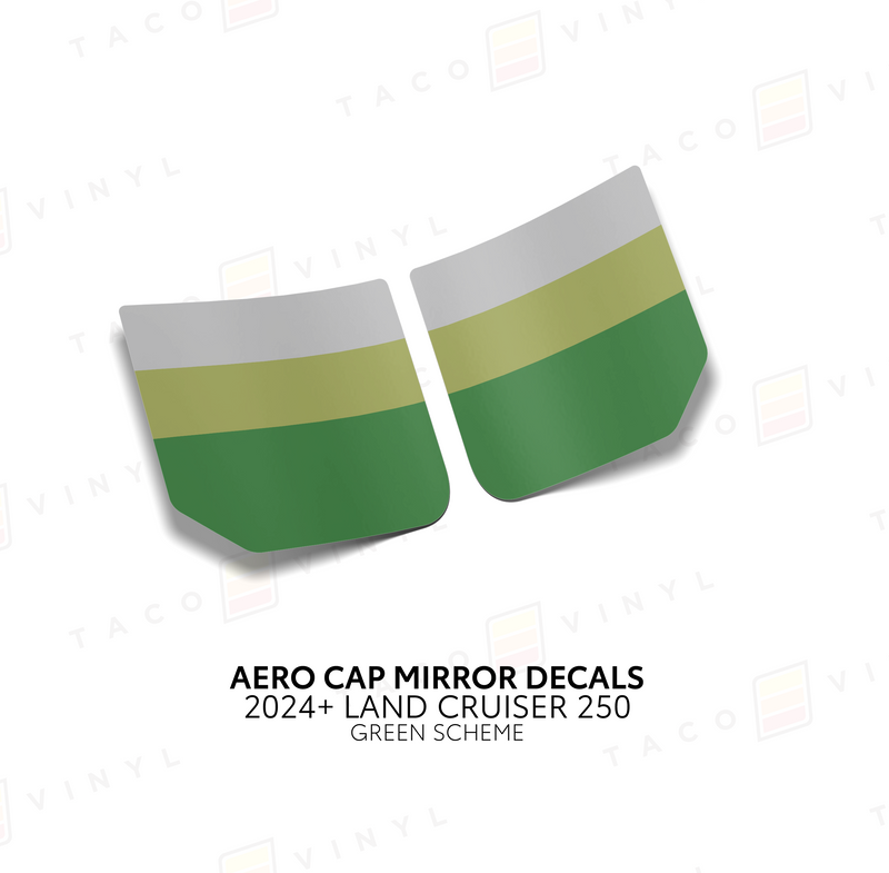 Load image into Gallery viewer, 2024+ Land Cruiser 250 Aero Cap Mirror Decals
