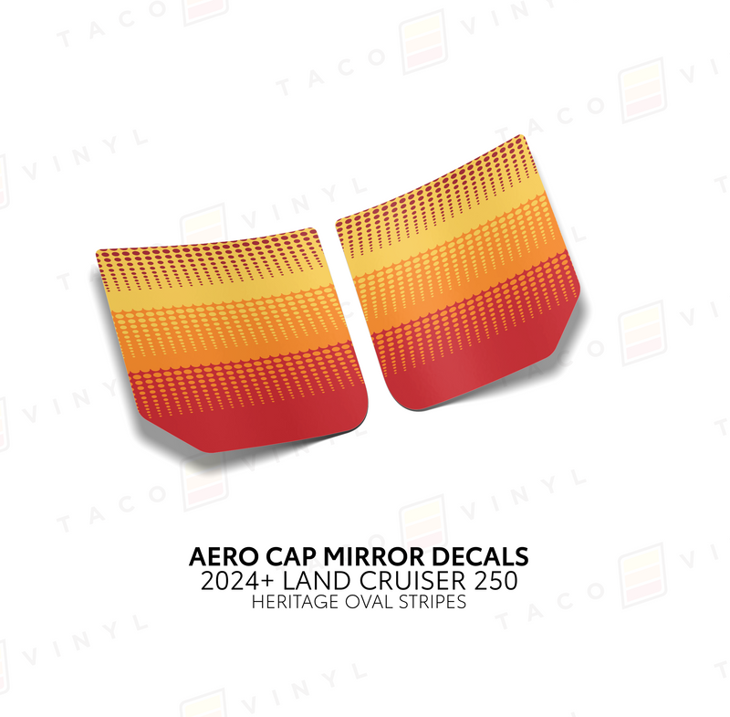 Load image into Gallery viewer, 2024+ Land Cruiser 250 Aero Cap Mirror Decals
