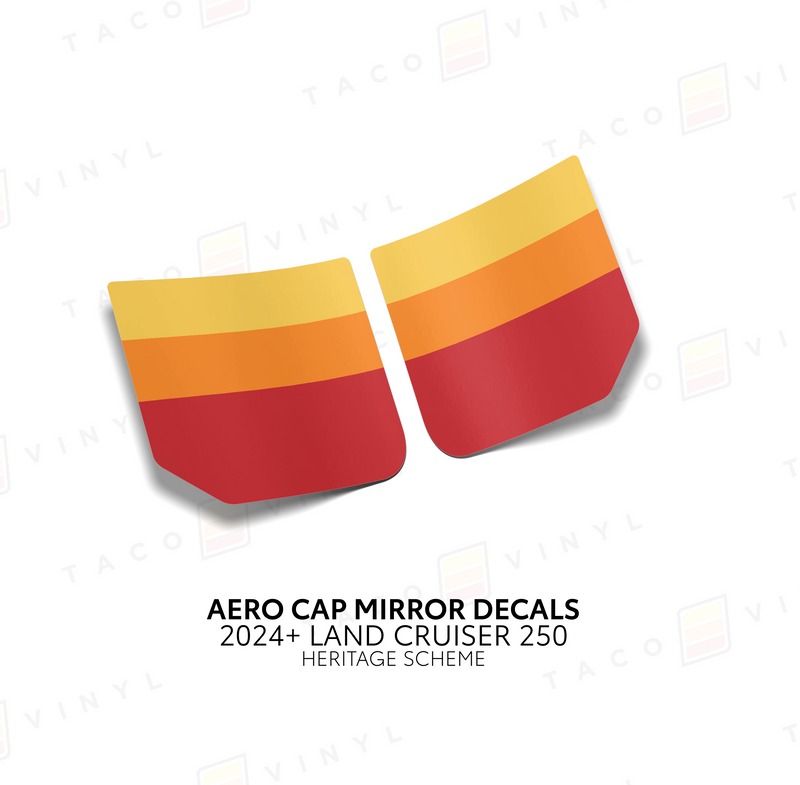 Load image into Gallery viewer, 2024+ Land Cruiser 250 Aero Cap Mirror Decals
