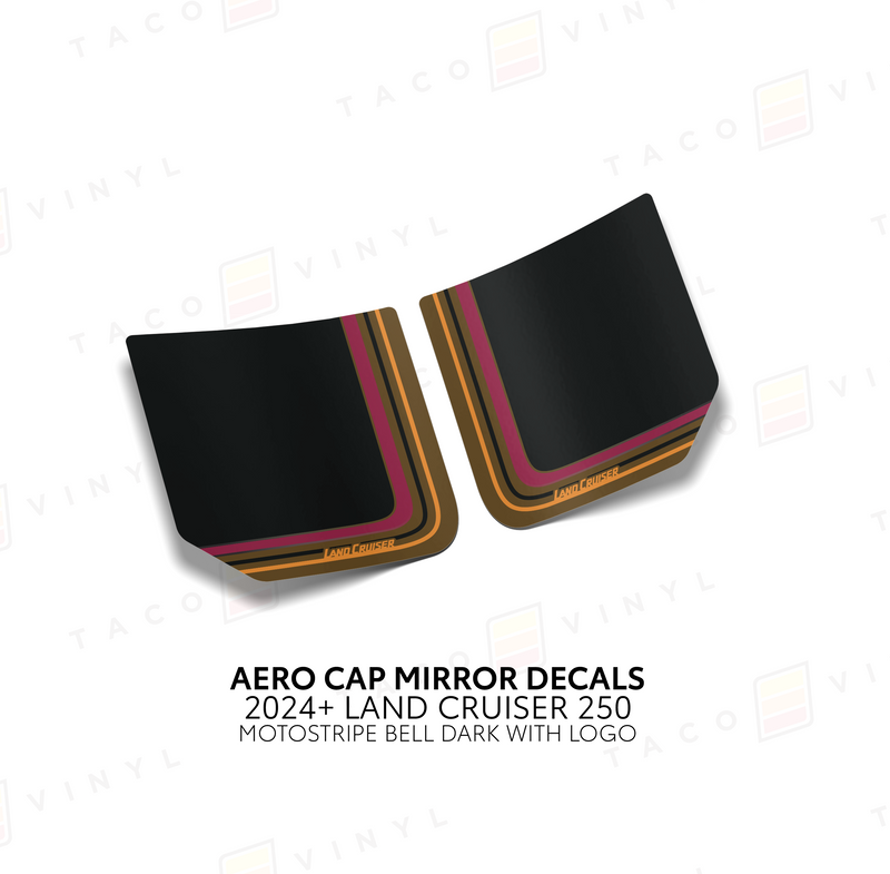 Load image into Gallery viewer, 2024+ Land Cruiser 250 Aero Cap Mirror Decals
