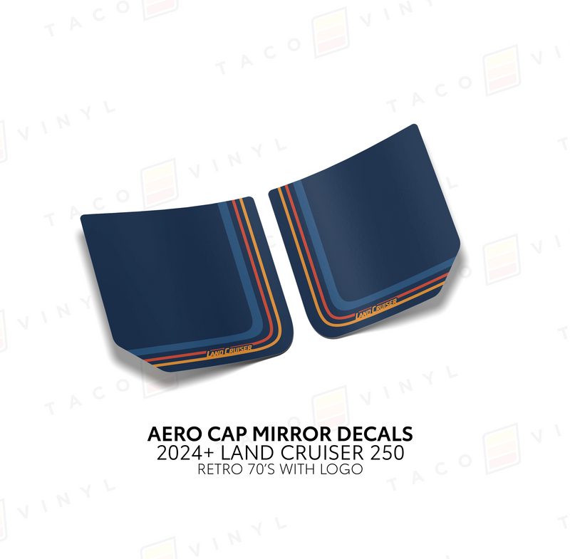 Load image into Gallery viewer, 2024+ Land Cruiser 250 Aero Cap Mirror Decals
