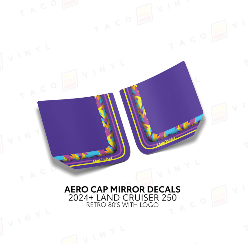 Load image into Gallery viewer, 2024+ Land Cruiser 250 Aero Cap Mirror Decals
